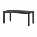 Gartentisch Anthrazit Aluminium Rechteckig 150 x 90 x 75 cm